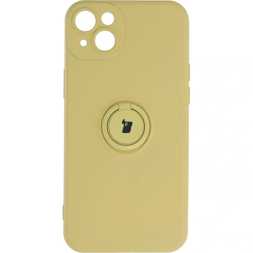 Kup Etui Bizon Case Silicone Ring Sq do Apple iPhone 14 Plus žluté - BIZ197 - {ean13} - Sklep Home Screen