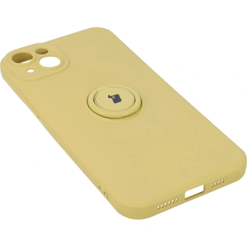 Kup Etui Bizon Case Silicone Ring Sq do Apple iPhone 14 Plus žluté - BIZ197 - {ean13} - Sklep Home Screen