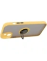 Kup Bizon Case Hybrid Ring Apple iPhone 14 Plus fumuriu cu un cadru galben - BIZ200 - {ean13} - Sklep Home Screen