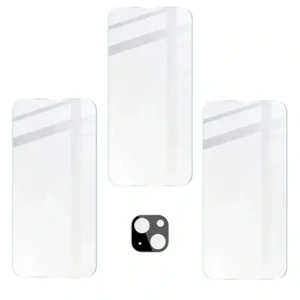 Kup BIZON 3x sticlă pentru ecran + sticlă pentru cameră Apple iPhone 14 Plus - BIZ201 - {ean13} - Sklep Home Screen