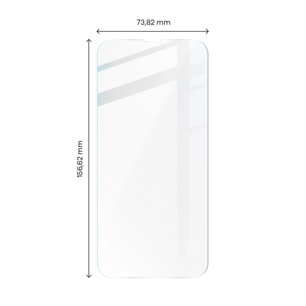 3x Szkło na ekran + szkło na aparat BIZON do Apple iPhone 14 Plus