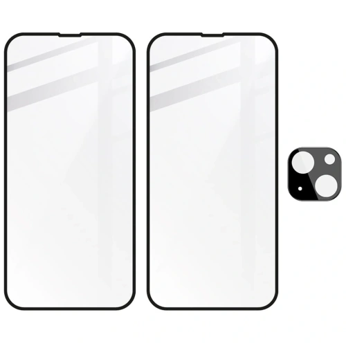 Kup BIZON 2x sticlă de ecran + sticlă de cameră Apple iPhone 14 Plus - BIZ202 - {ean13} - Sklep Home Screen