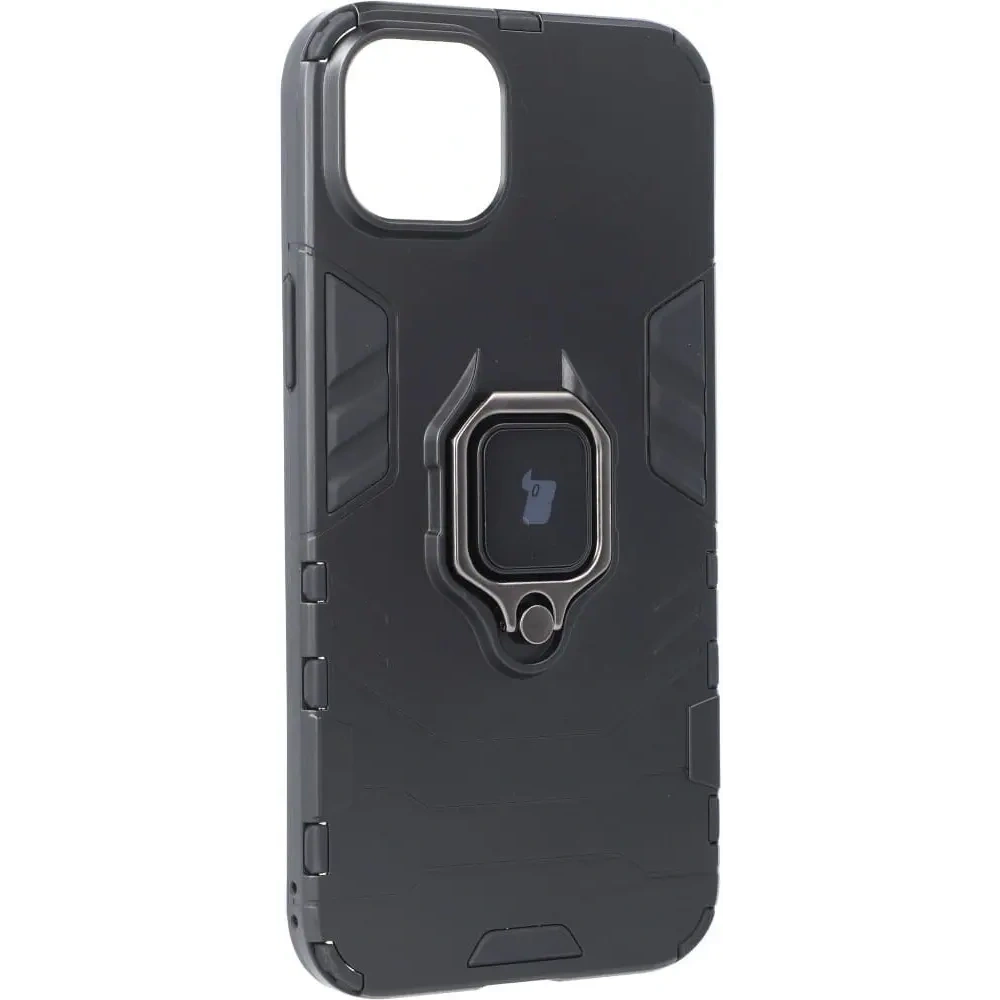 Etui Bizon Case Armor Ring do Apple iPhone 14 Plus czarne