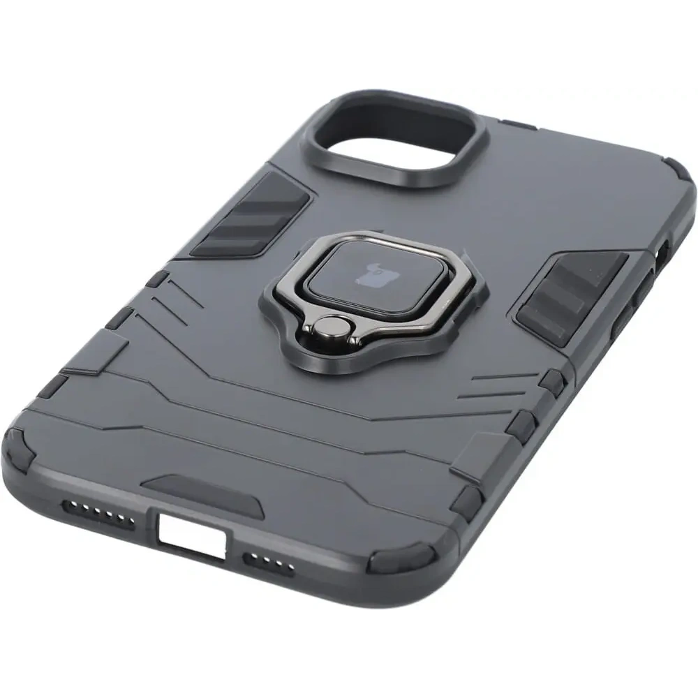 Etui Bizon Case Armor Ring do Apple iPhone 14 Plus czarne