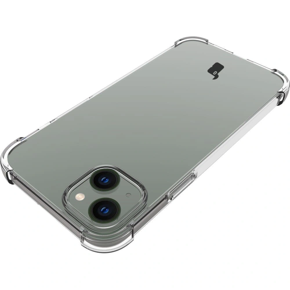 Etui + 2x szkło na ekran + obiektyw Bizon Case Clear Pack do Apple iPhone 14 Plus przezroczyste