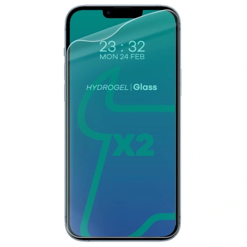 Buy Bizon Glass Hydrogel Apple iPhone 14 Plus [2 PACK] - BIZ210 - {ean13} - Home Screen Store Europe