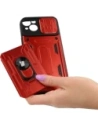 Kup Bizon Case Camshield Kártyahely Gyűrű Apple iPhone 14 Plus piros - BIZ211 - {ean13} - Sklep Home Screen