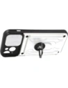 Kup Bizon Case Camshield Card Slot Ring Apple iPhone 14 Plus alb - BIZ213 - {ean13} - Sklep Home Screen