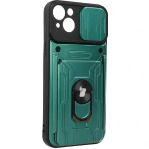 Kup Bizon Case Camshield Card Slot Ring Apple iPhone 14 Plus verde - BIZ215 - {ean13} - Sklep Home Screen