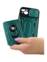 Kup Bizon Case Camshield Card Slot Ring Apple iPhone 14 Plus verde - BIZ215 - {ean13} - Sklep Home Screen