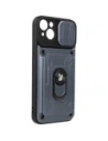 Kup Bizon Case Camshield Card Slot Ring Apple iPhone 14 Plus gri - BIZ218 - {ean13} - Sklep Home Screen