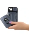 Kup Bizon Case Camshield Kartensteckplatz Ring Apple iPhone 14 Plus grau - BIZ218 - {ean13} - Sklep Home Screen