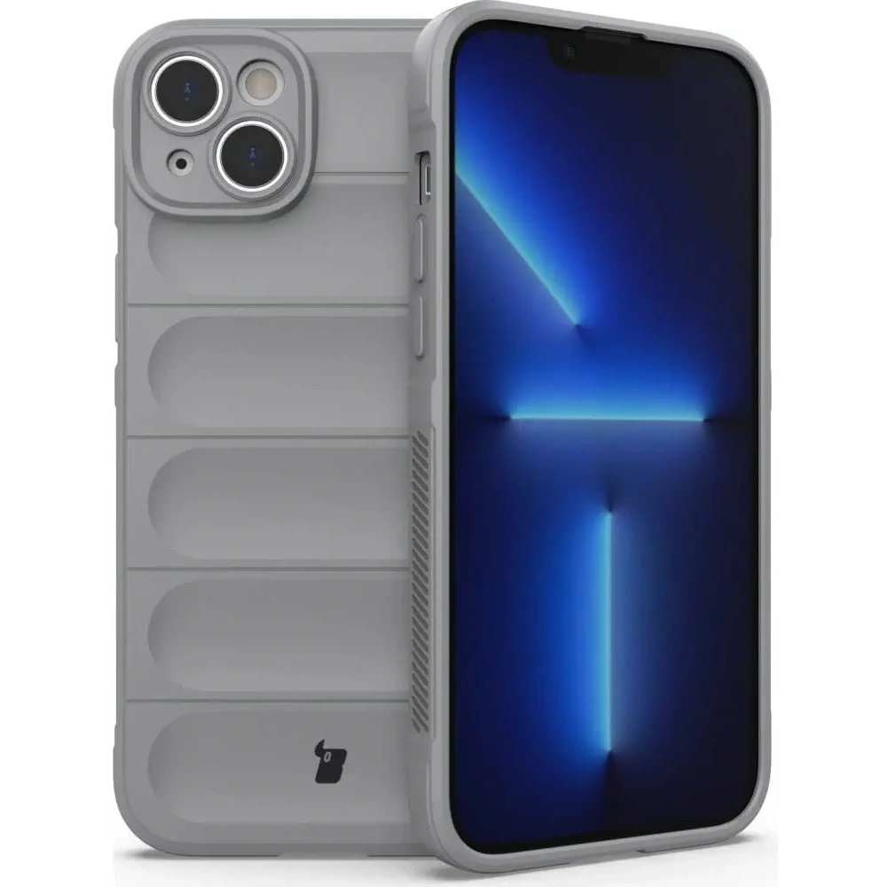 Pancerne etui Bizon Case Tur do Apple iPhone 14 Plus jasnoszare