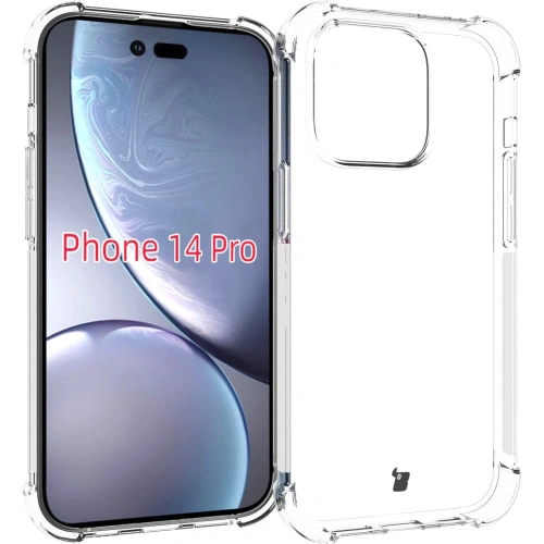 Kup Etui + 2x szkło na ekran + obiektyw Bizon Case Clear Pack do Apple iPhone 14 Pro przezroczyste - BIZ223 - {ean13} - Sklep Home Screen