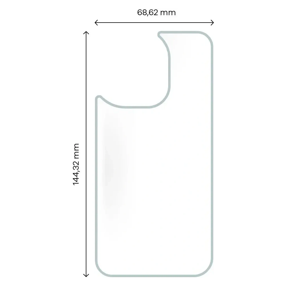 Folia hydrożelowa na tył Bizon Glass Hydrogel Apple iPhone 14 Pro [2 PACK]