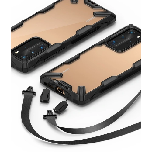 Kup Etui Ringke Fusion-X Huawei P40 Pro Black - RGK1145BLK - {ean13} - Sklep Home Screen