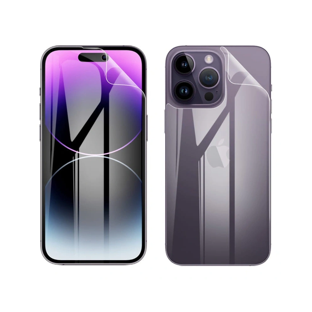 Folia hydrożelowa na tył i przód Bizon Glass Hydrogel Apple iPhone 14 Pro