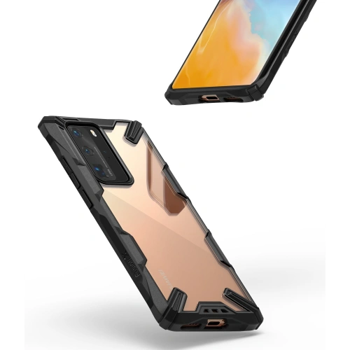Kup Etui Ringke Fusion-X Huawei P40 Pro Black - RGK1145BLK - {ean13} - Sklep Home Screen