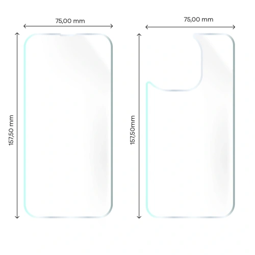 Kup Folia hydrożelowa na tył i przód Bizon Glass Hydrogel Apple iPhone 14 Pro - BIZ226 - {ean13} - Sklep Home Screen