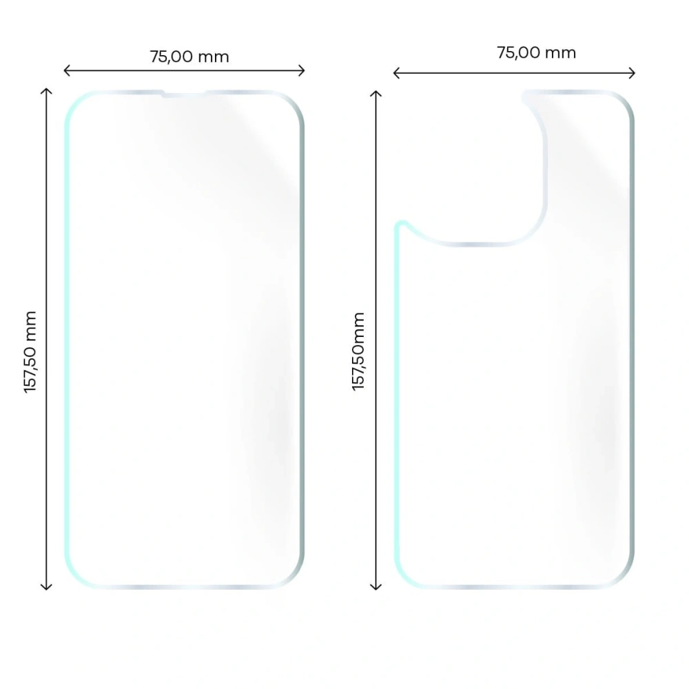 Folia hydrożelowa na tył i przód Bizon Glass Hydrogel Apple iPhone 14 Pro