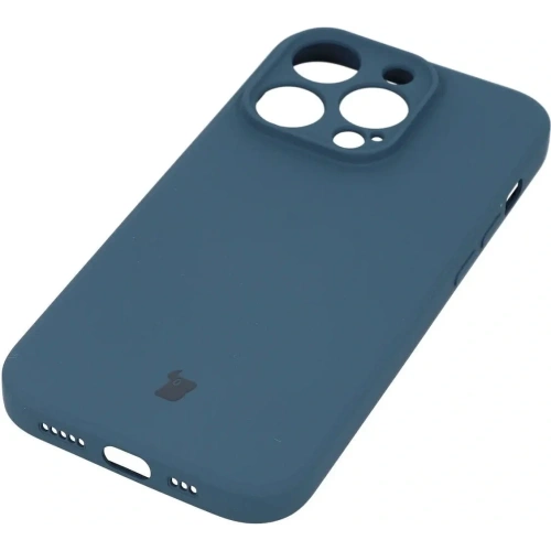 Kup Bizon Case Silicone Apple iPhone 14 Pro sötétkék - BIZ227 - {ean13} - Sklep Home Screen