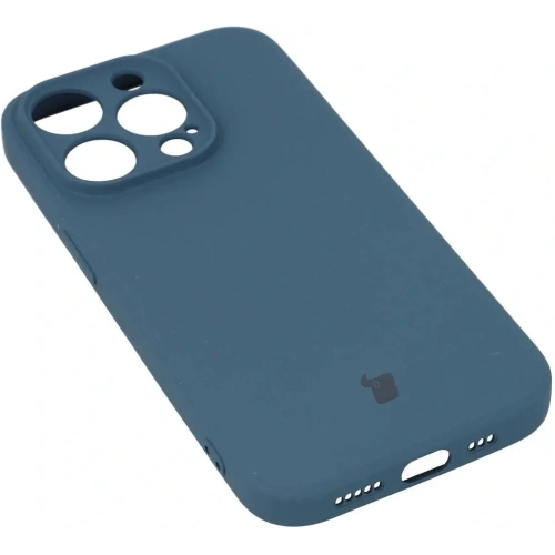 Kup Etui Bizon Case Silicone do Apple iPhone 14 Pro granatowe - BIZ227 - {ean13} - Sklep Home Screen