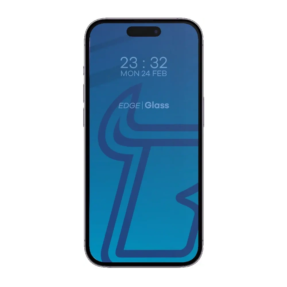 Szkło hartowane Bizon Glass Edge 2 do Apple iPhone 14 Pro czarne