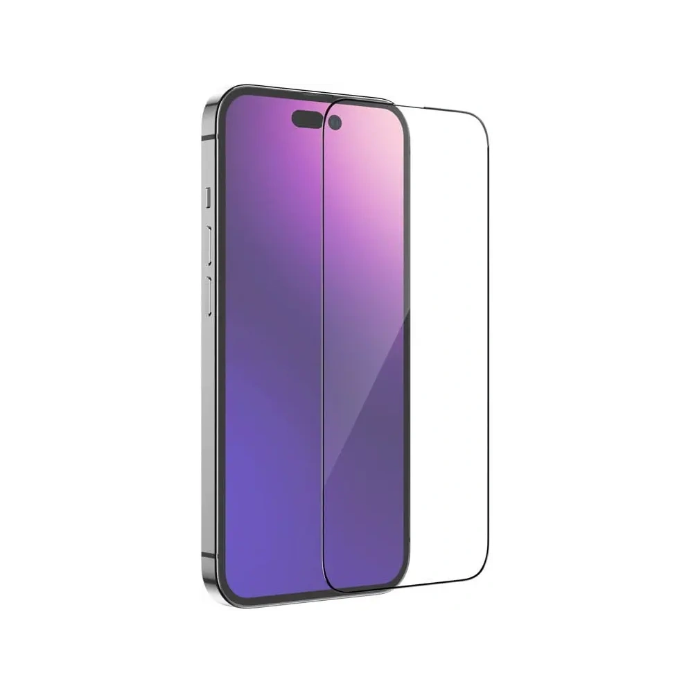 Szkło hartowane Bizon Glass Edge 2 do Apple iPhone 14 Pro czarne