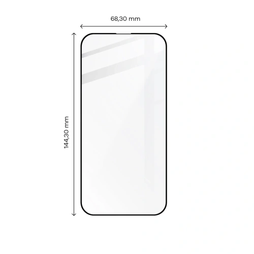 Buy Bizon Glass Edge 2 Apple iPhone 14 Pro black - BIZ228 - {ean13} - Home Screen Store Europe