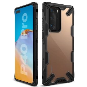 Kup Etui Ringke Fusion-X Huawei P40 Pro Black - RGK1145BLK - {ean13} - Sklep Home Screen