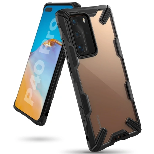 Kup Etui Ringke Fusion-X Huawei P40 Pro Black - RGK1145BLK - {ean13} - Sklep Home Screen