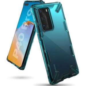 Kup Ringke Tasche Fusion-X Huawei P40 Pro Türkis Grün - RGK1146GRN - {ean13} - Sklep Home Screen