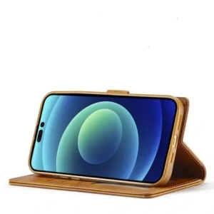 Kup Etui Bizon Case Wallet do Apple iPhone 14 Pro jasnobrązowe - BIZ230 - {ean13} - Sklep Home Screen