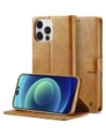 Kup Etui Bizon Case Wallet do Apple iPhone 14 Pro jasnobrązowe - BIZ230 - {ean13} - Sklep Home Screen
