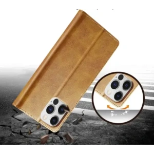 Kup Bizon Case Wallet Apple iPhone 14 Pro hellbraun - BIZ230 - {ean13} - Sklep Home Screen