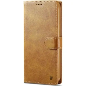 Kup Etui Bizon Case Wallet do Apple iPhone 14 Pro jasnobrązowe - BIZ230 - {ean13} - Sklep Home Screen