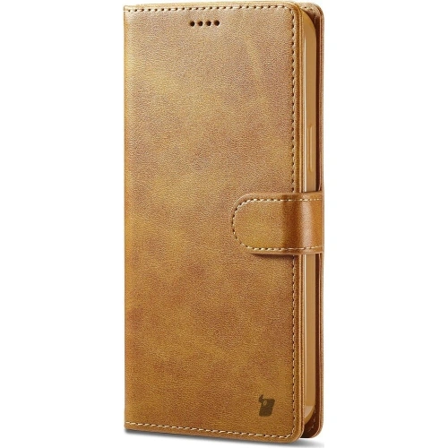 Kup Etui Bizon Case Wallet do Apple iPhone 14 Pro jasnobrązowe - BIZ230 - {ean13} - Sklep Home Screen