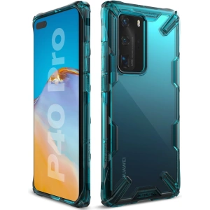 Kup Etui Ringke Fusion-X Huawei P40 Pro Verde Turcoaz - RGK1146GRN - {ean13} - Sklep Home Screen