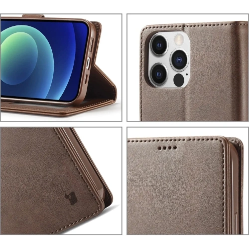 Buy Bizon Case Wallet Apple iPhone 14 Pro dark brown - BIZ231 - {ean13} - Home Screen Store Europe