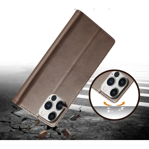 Kup Bizon Case Wallet Apple iPhone 14 Pro maro închis - BIZ231 - {ean13} - Sklep Home Screen