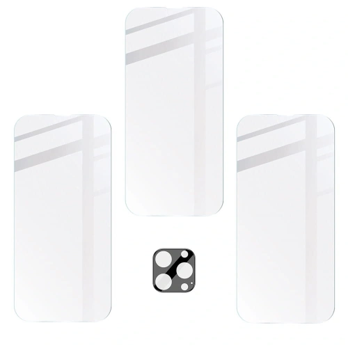Kup BIZON 3x sticlă de ecran + sticlă pentru cameră Apple iPhone 14 Pro - BIZ232 - {ean13} - Sklep Home Screen