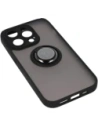 Buy Bizon Case Hybrid Ring Apple iPhone 14 Pro smoky with a black frame - BIZ234 - {ean13} - Home Screen Store Europe