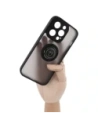 Kup Bizon Case Hybrid Gyűrű Apple iPhone 14 Pro füstös fekete kerettel - BIZ234 - {ean13} - Sklep Home Screen