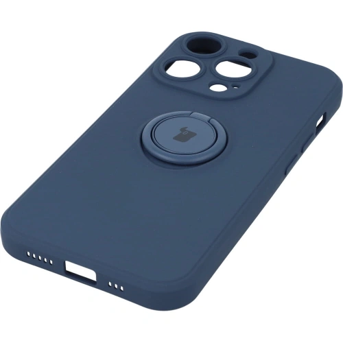 Kup Bizon Case szilikon gyűrű Sq Apple iPhone 14 Pro tengerészkék - BIZ236 - {ean13} - Sklep Home Screen
