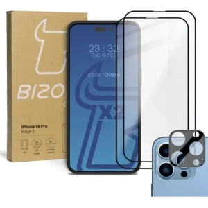 Kup 2x Szkło na ekran + szkło na aparat BIZON do Apple iPhone 14 Pro - BIZ237 - {ean13} - Sklep Home Screen