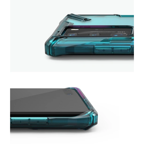 Kup Etui Ringke Fusion-X Huawei P40 Pro Turquoise Green - RGK1146GRN - {ean13} - Sklep Home Screen