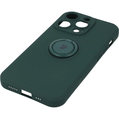 Kup Bizon Case Silikonring Sq Apple iPhone 14 Pro dunkelgrün - BIZ239 - {ean13} - Sklep Home Screen
