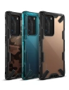 Kup Etui Ringke Fusion-X Huawei P40 Pro Camo (Moro) Black - RGK1147MOB - {ean13} - Sklep Home Screen