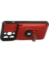 Kup Bizon Case Camshield Kártyahely Gyűrű Apple iPhone 14 Pro piros - BIZ240 - {ean13} - Sklep Home Screen
