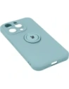 Kup Etui Bizon Case Silicone Ring Sq do Apple iPhone 14 Pro turkusowe - BIZ242 - {ean13} - Sklep Home Screen